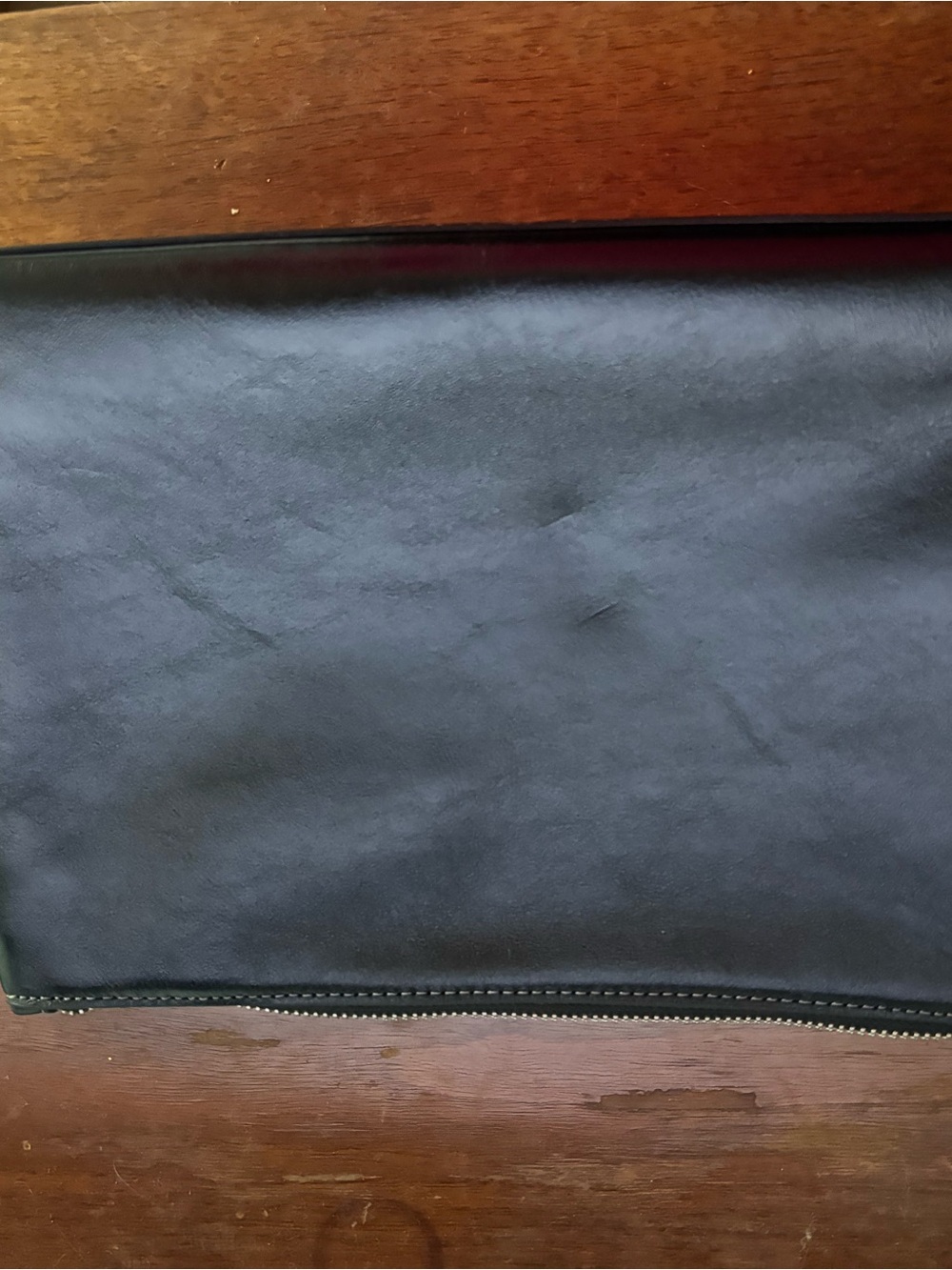 Coach Black Leather Pouch with Charms - Picture 5 of 8